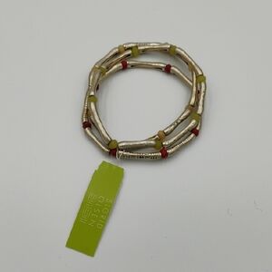 Sigrid Olsen Three-piece Stretch Bracelet Set